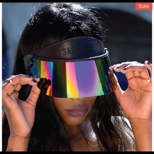 Saint Chic rave festival visor